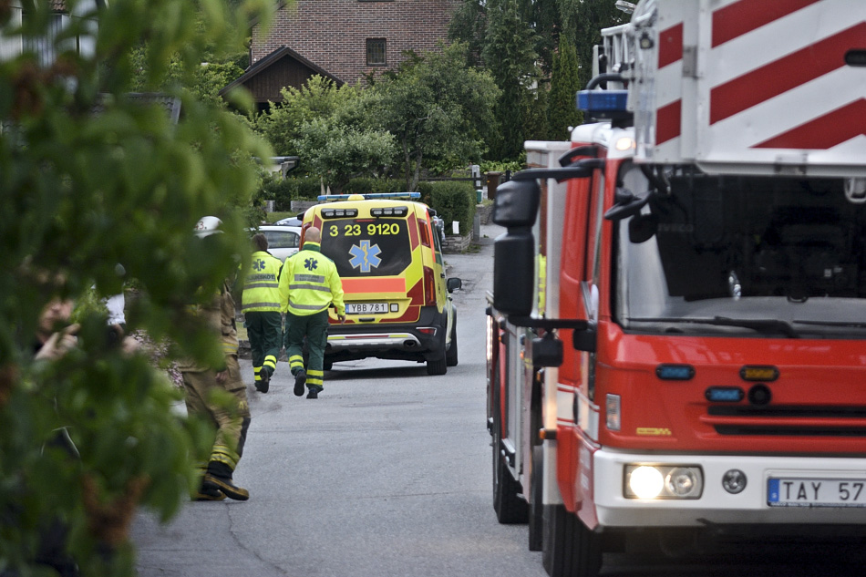 Villabrand i Brickeberg-Räddningstjänsten