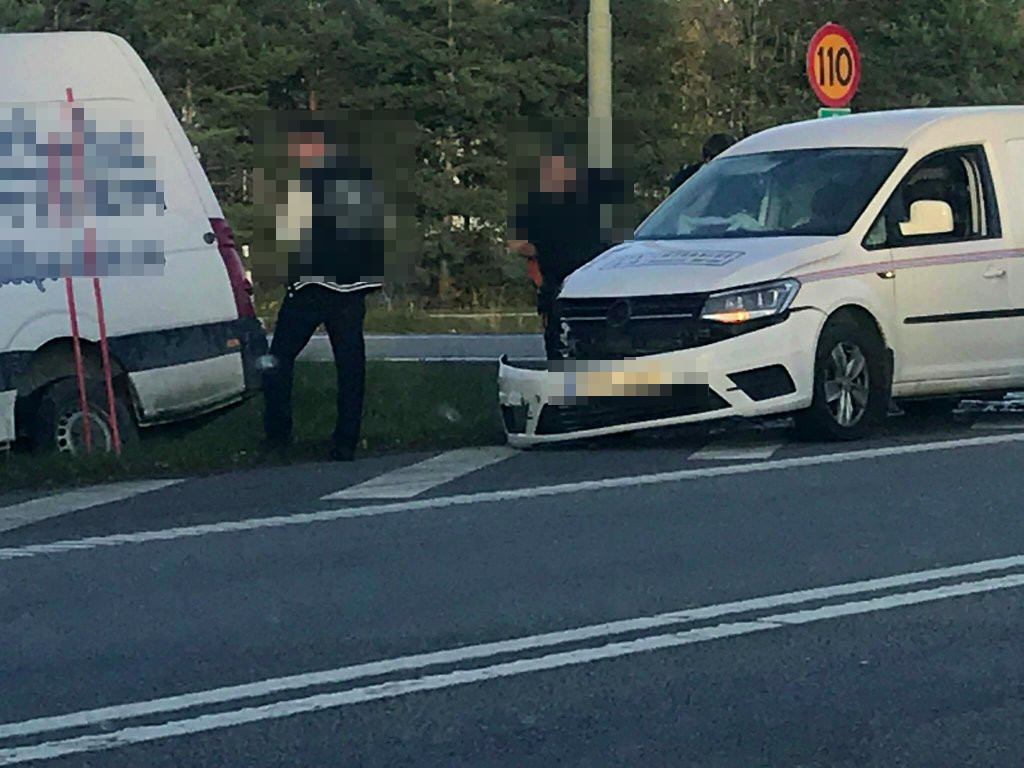 Trafikolycka vid Marieberg
